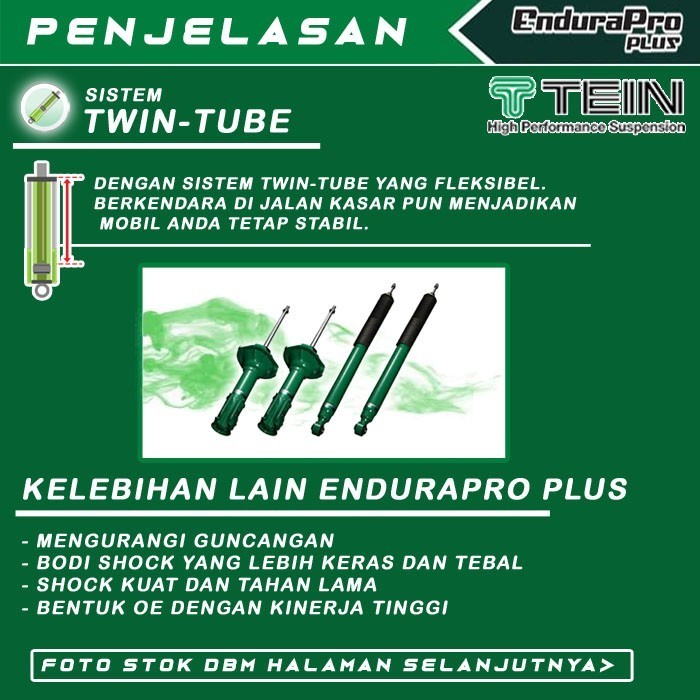 Fortuner Vrz 2016+ Shock Coilover Tein Endurapro Plus Depan Termurah Terlaris Promo
