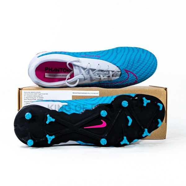 Sepatu Bola Nike Phantom Gx Academy Fg/Mg Dd9473-446 Original Bnib Termurah Terlaris Promo