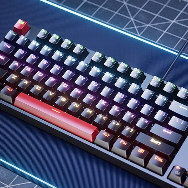 Gamen Titan Fullsize Gaming Rgb Wired Keyboard Mechanical