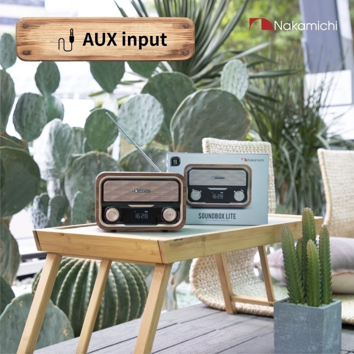 Nakamichi Lite Soundbox Bluetooth Speaker Portable Audio Wireless