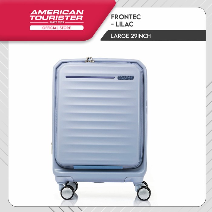 American Tourister Koper Hardcase Frontec Large 29Inch Tsa Am - Lilac