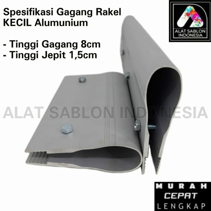 

Gagang Rakel Kecil Alumunium P 30Cm Alat Sablon Pegangan Rakel