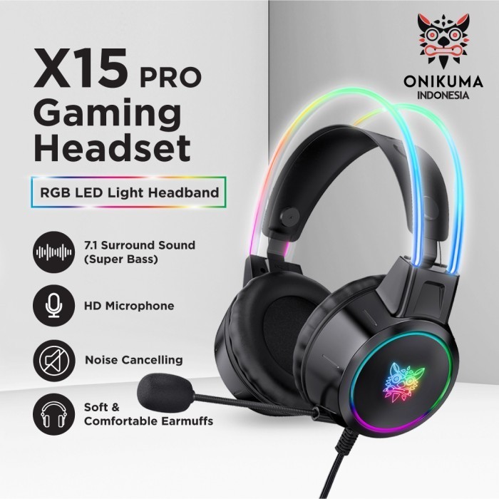Onikuma X15 Pro - Headset Gaming
