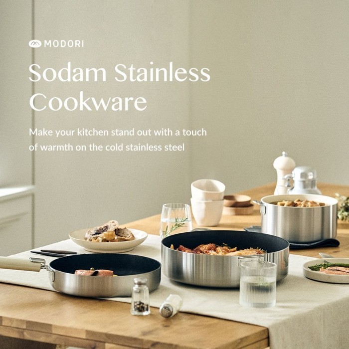 Modori Sodam Stainless Cookware Termurah Terlaris Promo