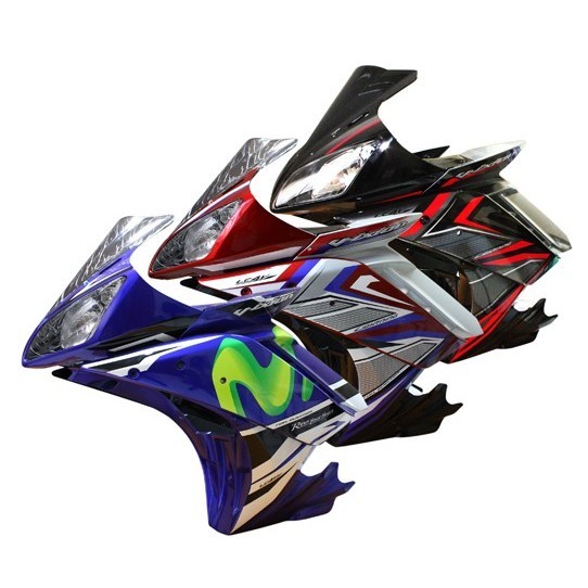 Fairing Vixion Type R15 + Lampu Depan + Sen