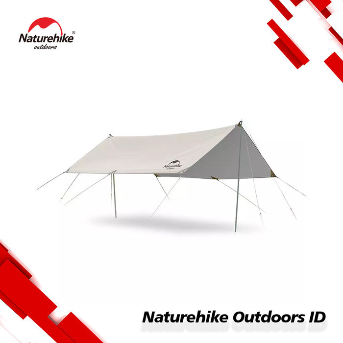 Kanopi Naturehike Nh20Tm006 Canopy Tarp Shelter Silver Coating