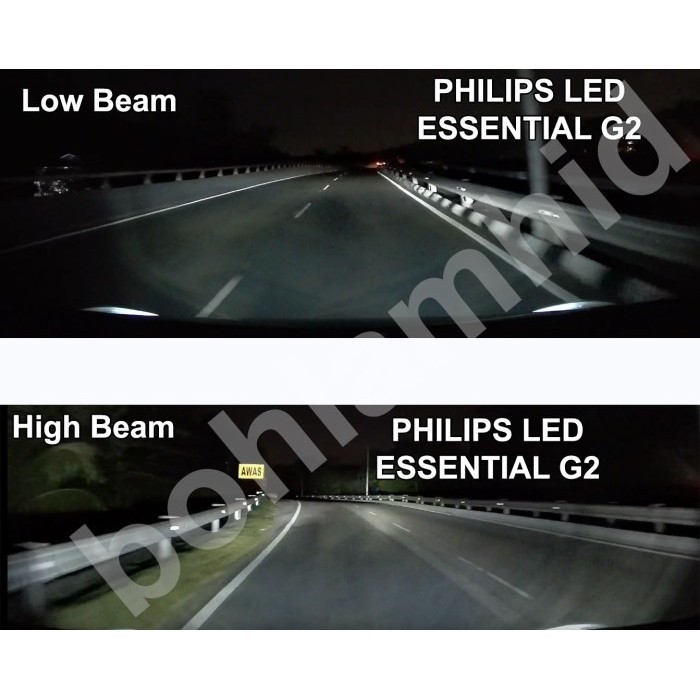 Lampu Led H3 Philips Ultinon Essential G2 Bohlam Headlamp