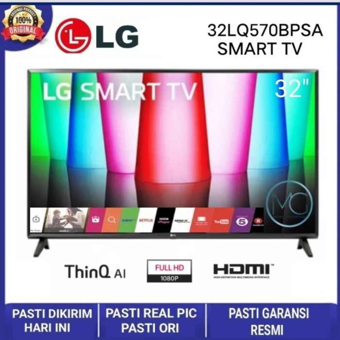 Lg Led Tv 32 Inch 32Lm570 Smart Fhd Digital