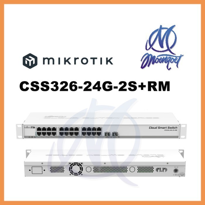 New Mikrotik CSS 326 CSS326 24G 2S+ RM CSS326-24G-2S+RM