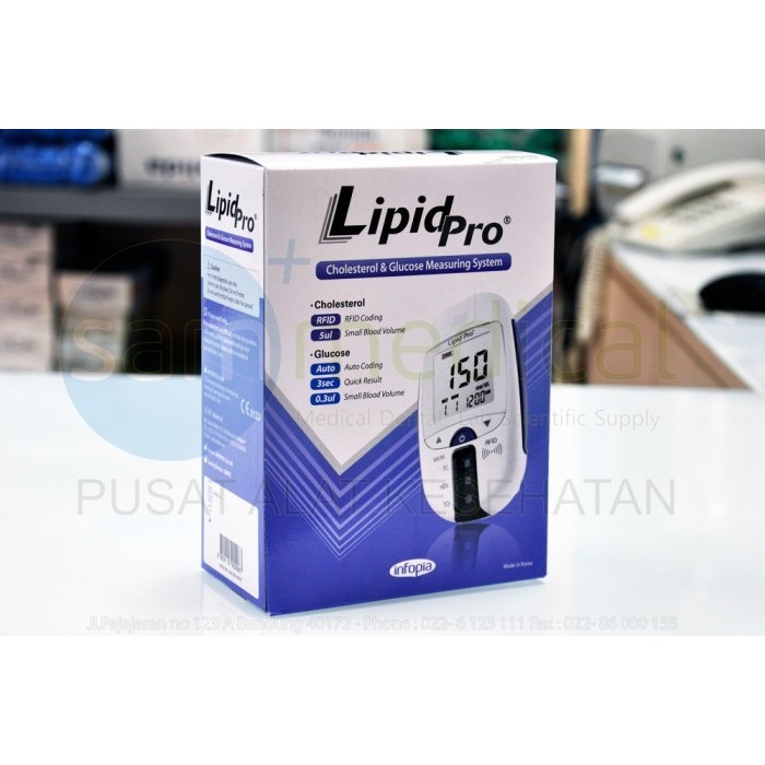 Lipid Pro Kolesterol Trigliserida Hdl Ldl Glucose Meter