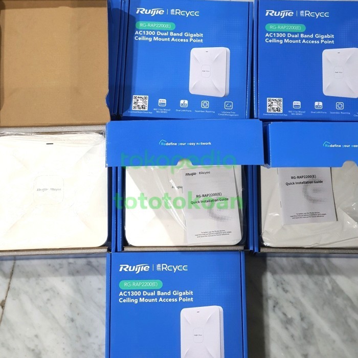 New Ruijie Reyee RG RAP 2200 E gigabit