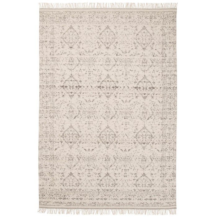 Dolzago Karpet Rug Permadani Persia Turki Kilim White 170 X 240 Cm