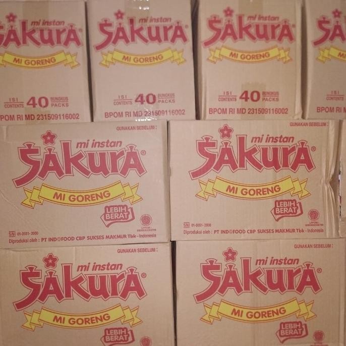 

Mie Instant Sakura Goreng /dus GM
