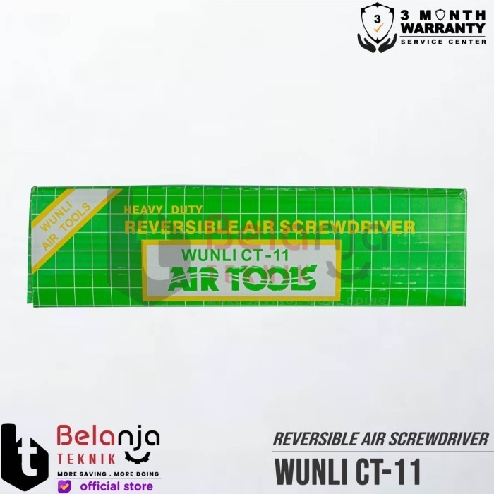 Wunli Camel Ct 11 Air Impact Screw Driver Pneumatic Obeng Angin Ct11