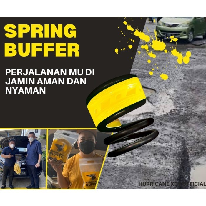 Penjaga Suspensi Mobil Hurricane Spring Buffer Innova, Avanza, Nissan