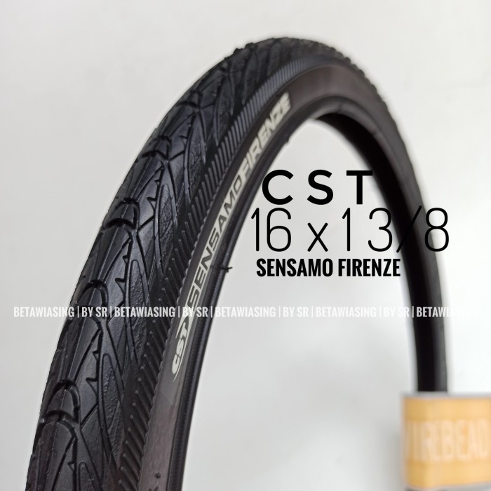 Ban Luar Sepeda 16 X 1 3/8 Cst Sensamo Firenze Ban Sepeda Lipat 16Plus