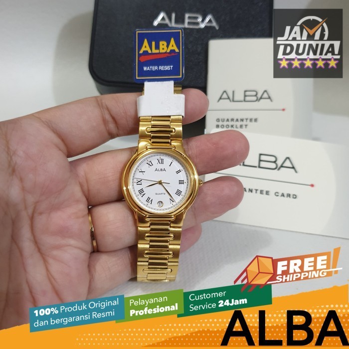 Alba Original Atxq90X1 Atxq Atxq90 Atx Jam Tangan Wanita Jam Wanita Ct