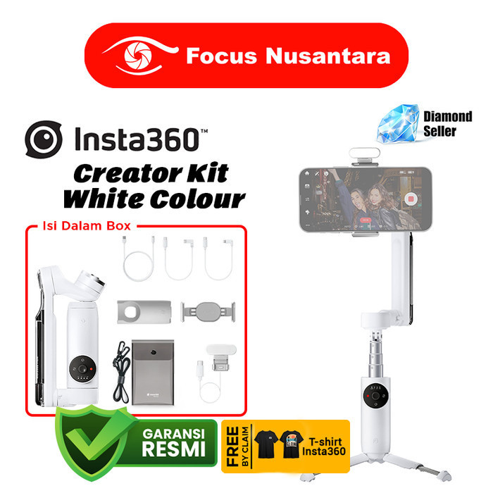 Insta360 Flow Creator Kit Gimbal Stabilizer For Smartphone - Gimbal Hp Termurah Terlaris Promo