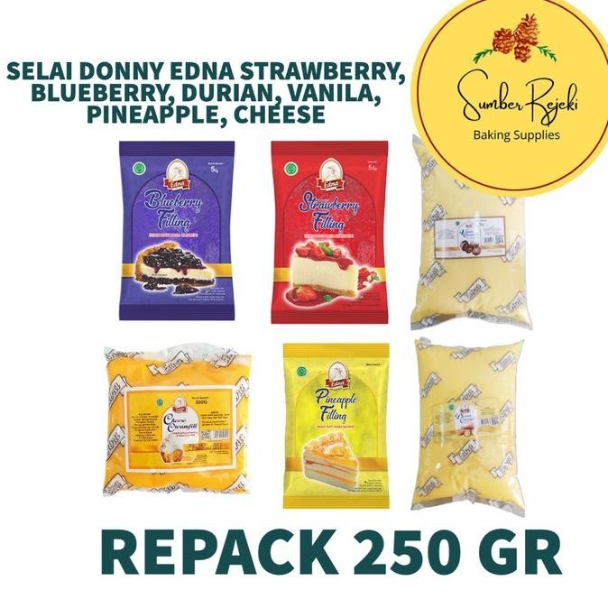 

```````] Selai Edna Creamfill Durian dan Creamfill Vanila REPACK 250 GR