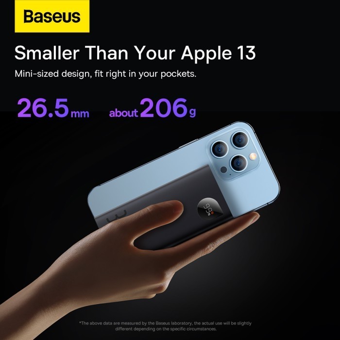 Baseus Adaman2 Fast Charging 30W Power Bank Quick Charge Type C Pd
