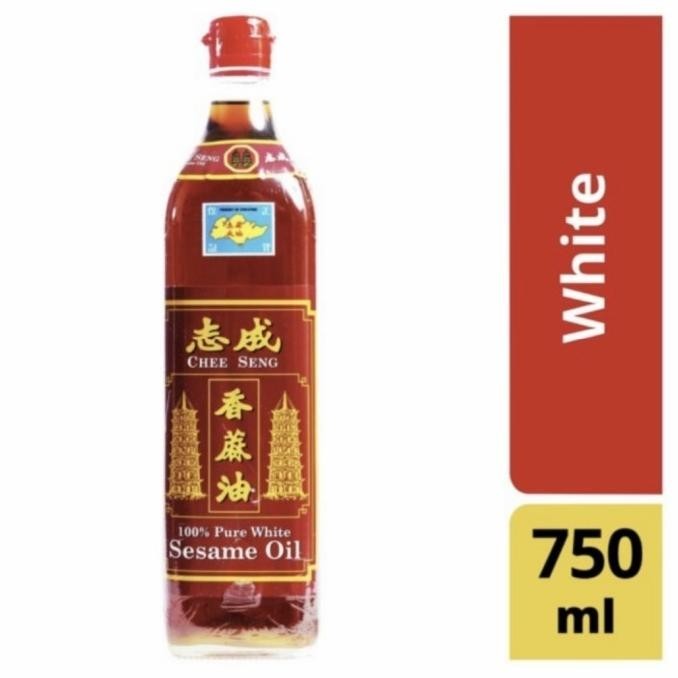 Original Singapore - Minyak Wijen Chee Seng 750 ml Pagoda - Sesame Oil DS76