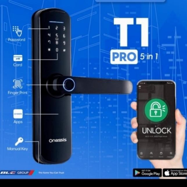 Onassis T1 Pro Smart Door Lock Readystock