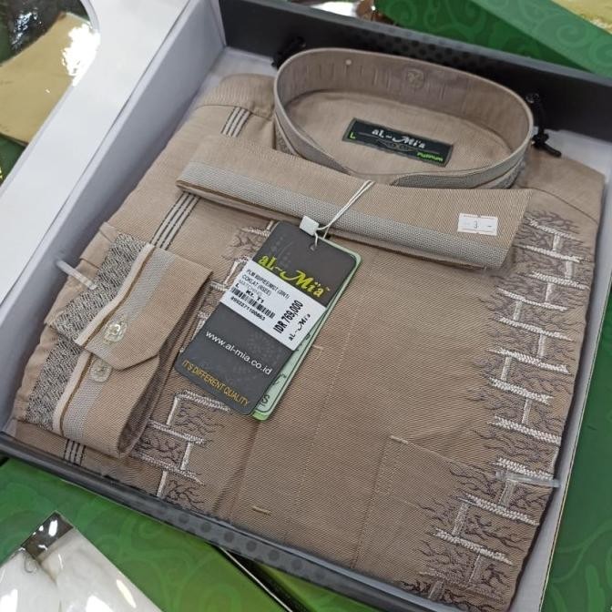 Baju Koko Al Mia Platinum Original 352