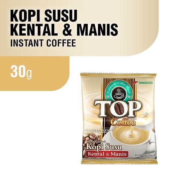 

top kopi susu kental manis 30 gr