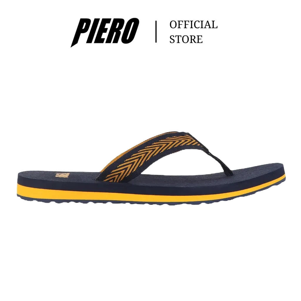 PIERO SANDAL JEPIT PRIA  PICO ITO  MEDIEVAL BLUE/ORANGE P80039