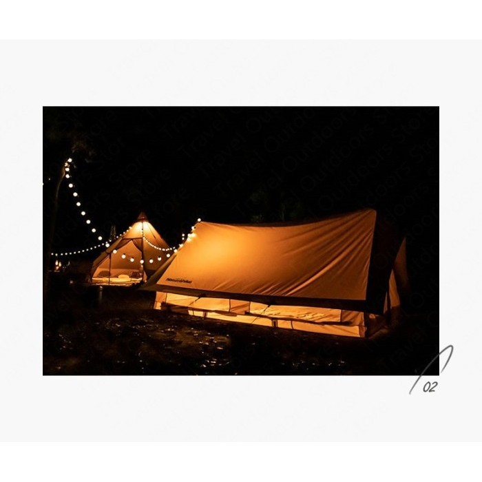 Tenda Cotton Series Naturehike Nh20Zp003 Camping Glamping Safari
