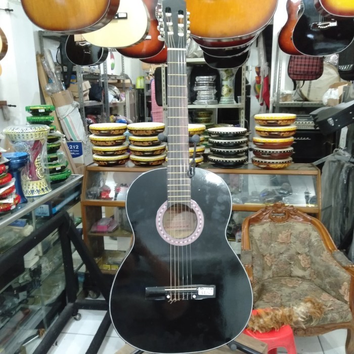Terbaru GITAR AKUSTIK KLASIK CLASSIC CLASIC OSMOND COCOK UNTUK PEMULA + TAS