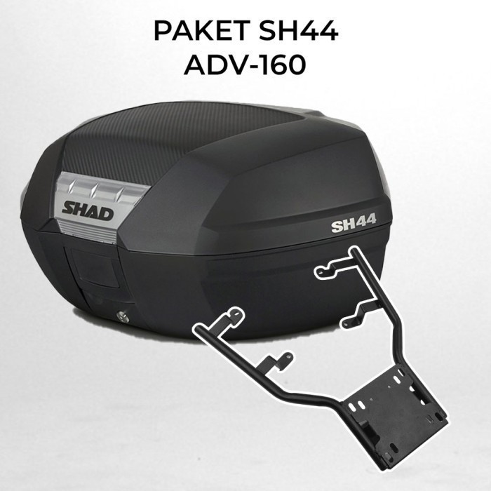 Paket Box Motor Adv 160 + Shad Sh44 Box Touring Bagasi Motor
