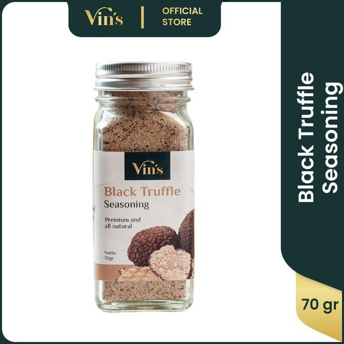 

PREMIUM BLACK TRUFFLE SEASONING VINS / BUMBU TABUR TRUFFLE