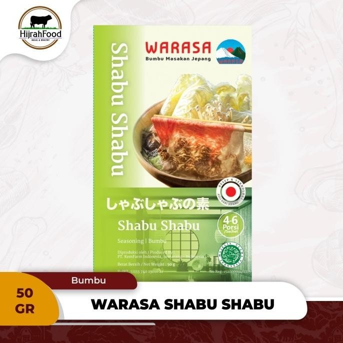

Warasa Bumbu Shabu-Shabu Sauce - Non MSG (Qty. 1 pack)