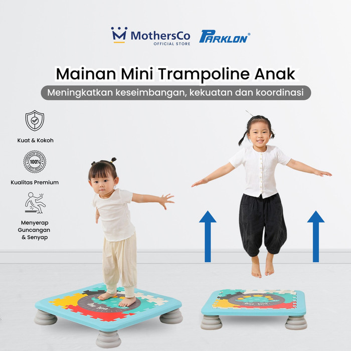 Parklon Trampolin Mini Mainan Anak Trampoline Anak Mainan Lompat