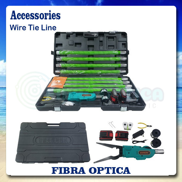 

WIRE TIE LINE MECHINE ALAT PENGIKAT MERAPIKAN KABEL FIBER OPTIK UDARA
