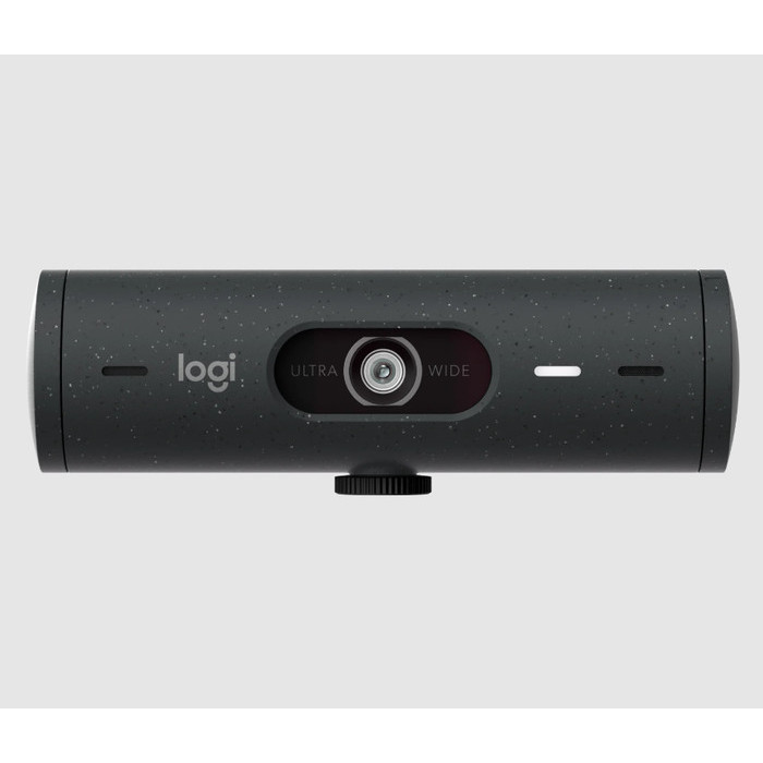 Logitech Brio 505 - Kamera Web Full HD 1080p dengan Autofokus dan HDR, Warna Off-white/Rose/Graphite