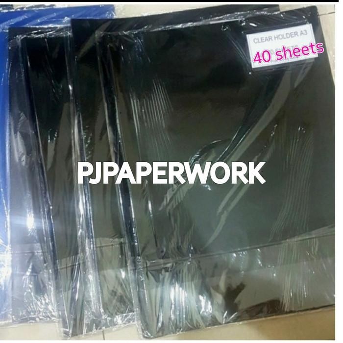 

Clear Holder A3 40 Pocket Potrait Felix /Display Book Jual Murah