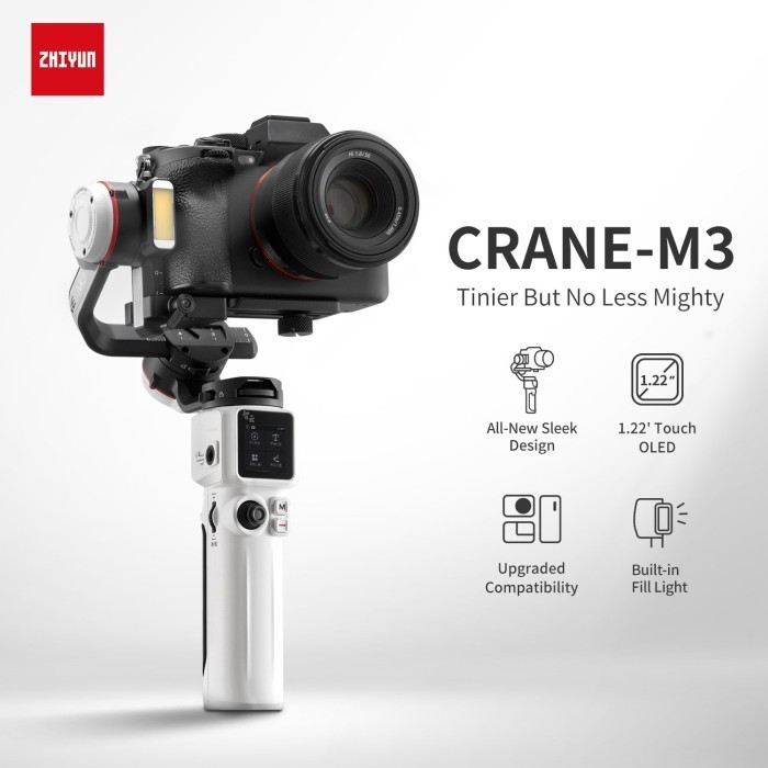 Zhiyun Crane M3 - 3 Axis Gimbal Stabilizer Kamera & Smartphone