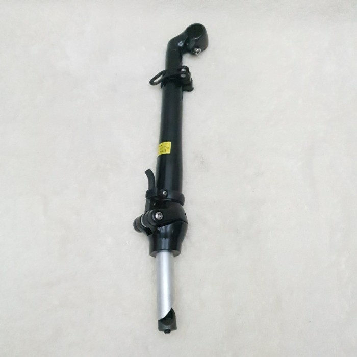 Tiang Stang Handlepost Sepeda Lipat Dan Stem Insert 22.2 Hitam Alloy