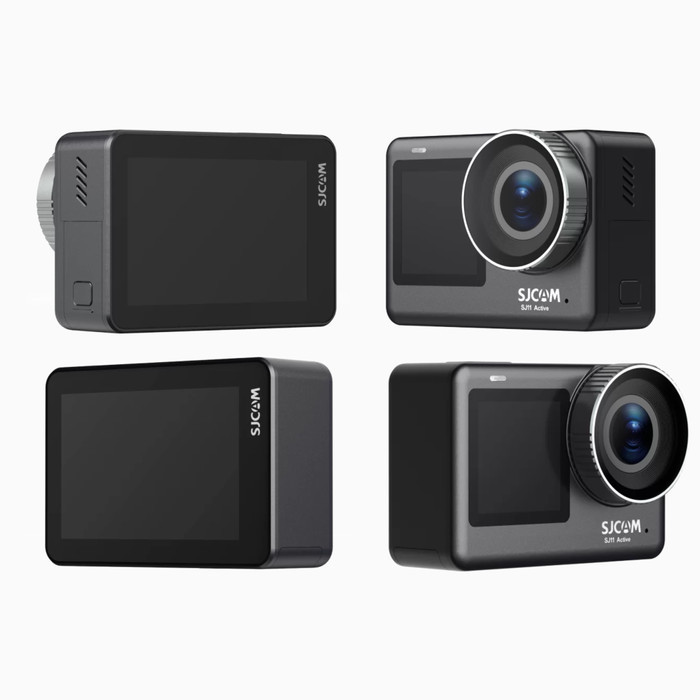 SJCAM SJ11 Active Kamera Aksi Layar Ganda 20MP, 4K30fps, Anti Guncangan, Tahan Air 30m