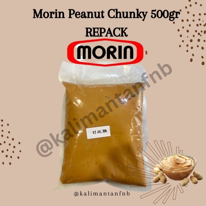 

Selai Kacang Morin Chunky / kasar 500gr