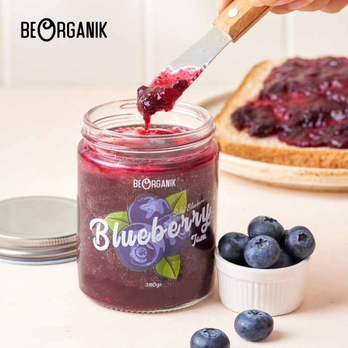 

Beorganik Blueberry Jam / Selai Blueberry 280gr