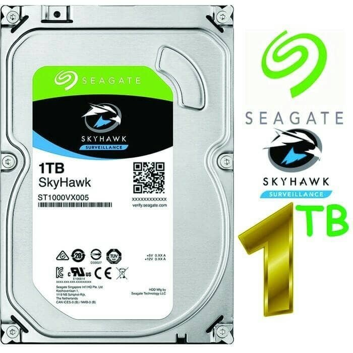 Harddisk Seagate Surveillance Untuk Cctv 1000G