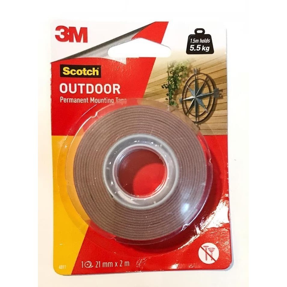 

BRG BARU 3M Scotch Double Tape Foam Tape VHB Mounting Outdoor 4011