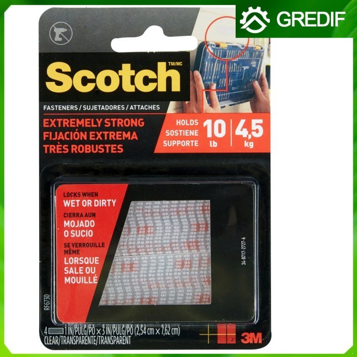 

HARGA DISKON 3m Scotch Extreme Fastener Perekat Serbaguna Double Tape Kuat Velcro