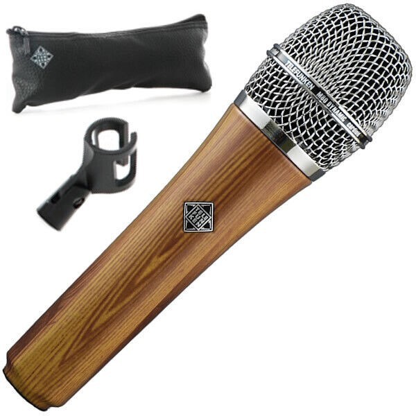 Telefunken M80 Oak Body / Chrome Grille Dynamic Microphone