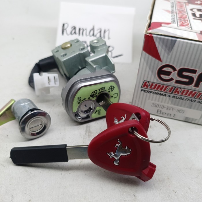 KUNCI KONTAK BEAT KARBU BEAT OLD ANTI MALING ANTI DUPLIKAT ESF