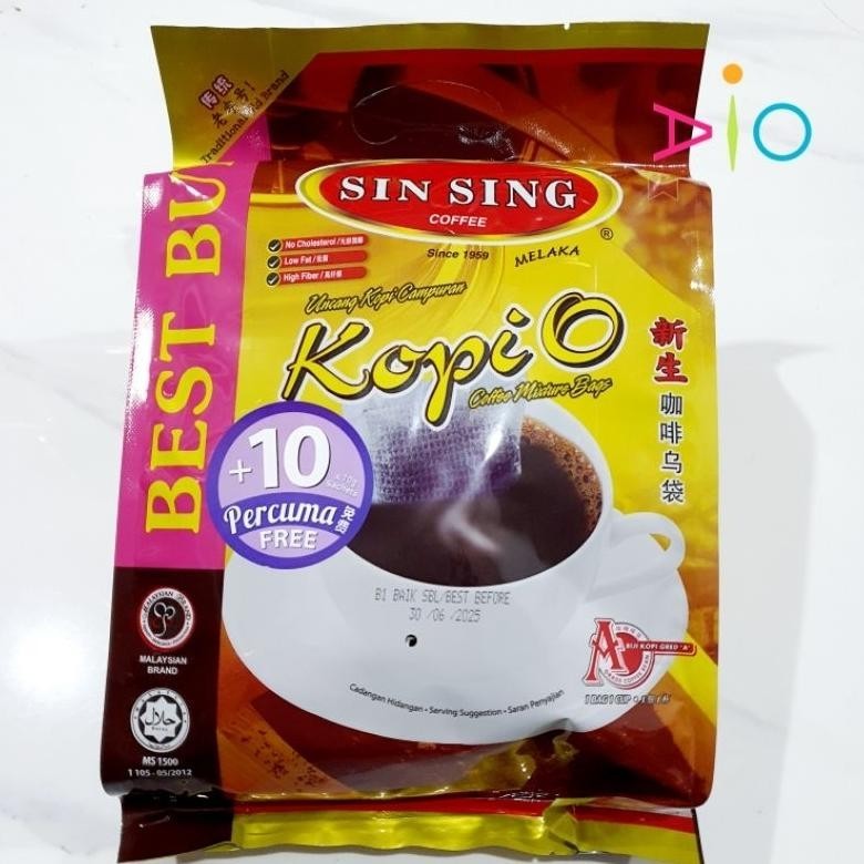 

SIN SING Kopi O Bag | (60's x 10g )