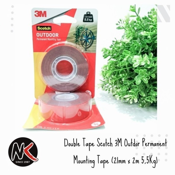 

DISKON Double tape scotch 3M outdoor super kuat / permanent mounting tape 3m